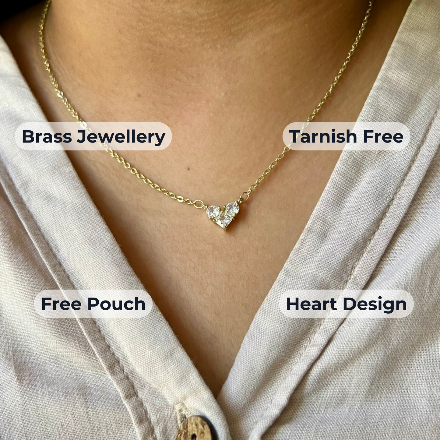 Love's Triad Necklace