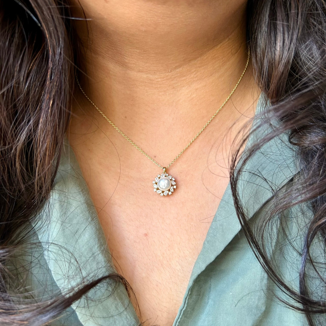 gold plated necklace