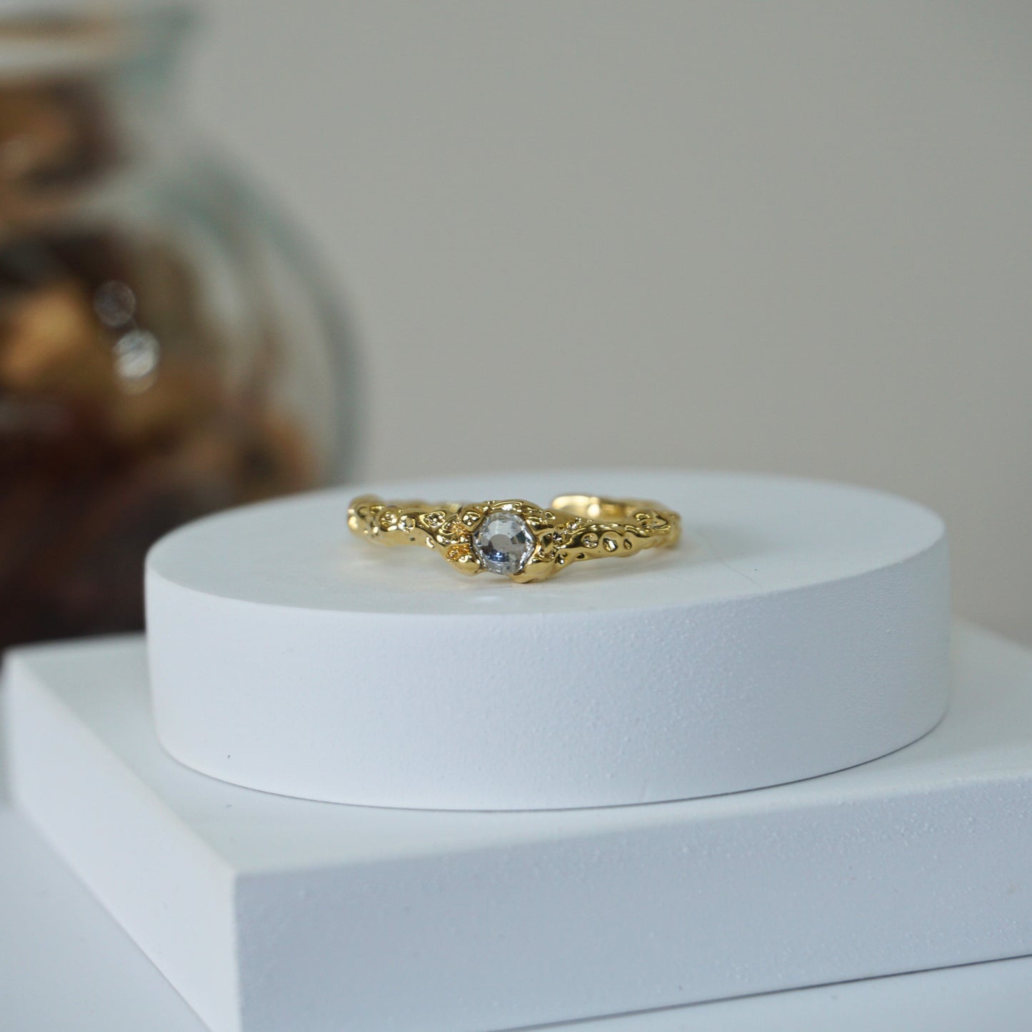 zircon stone ring