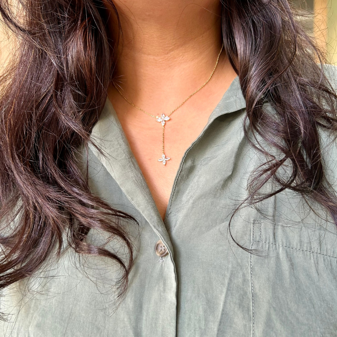 Four Petal Necklace