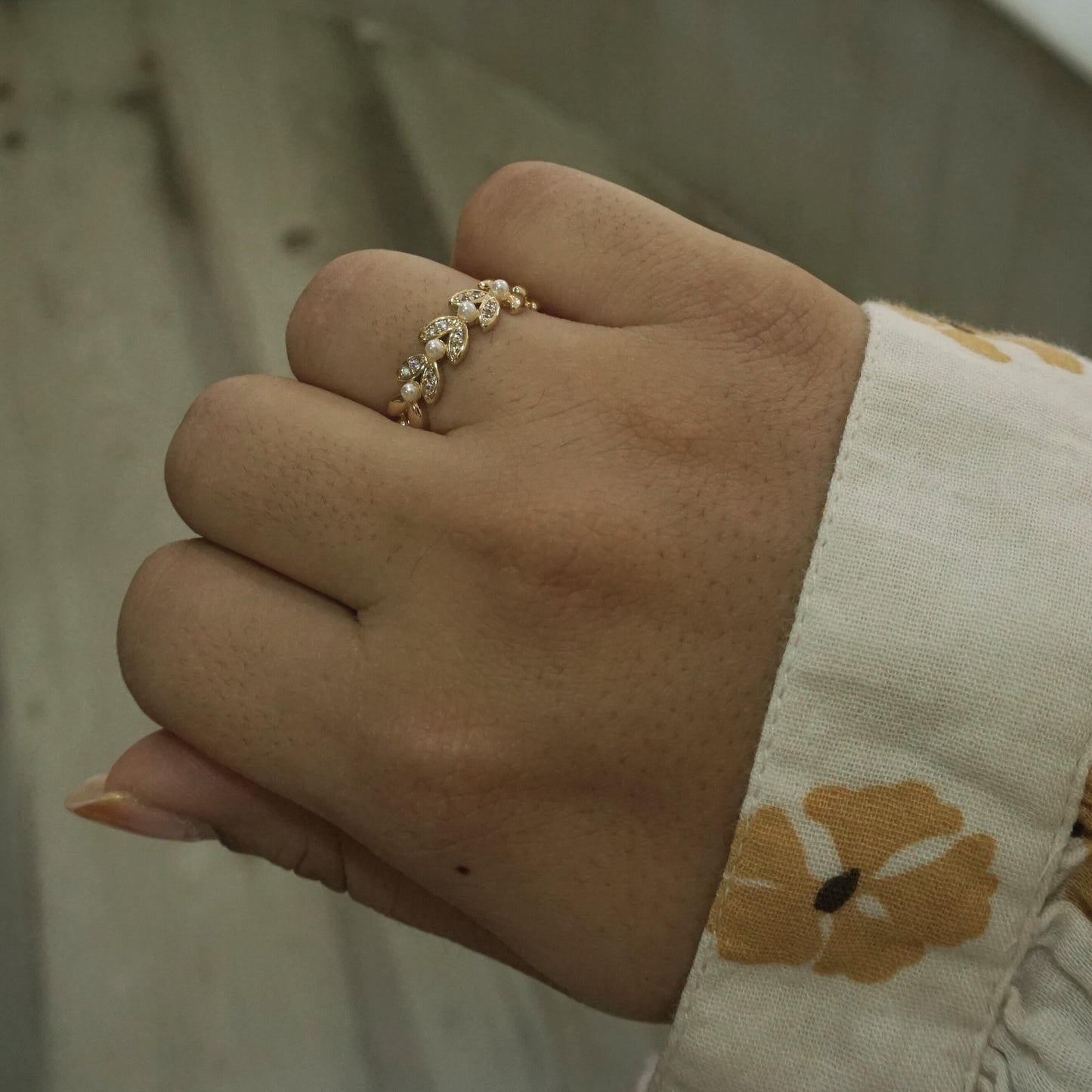gold plated ring