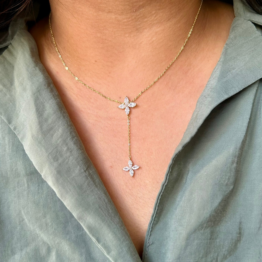 Four Petal Necklace