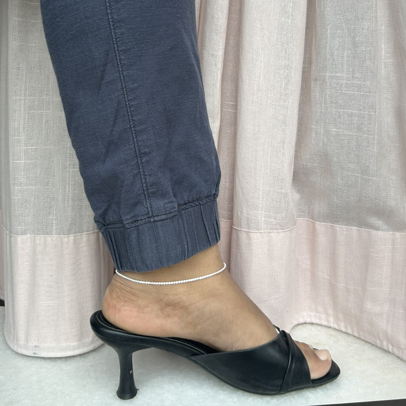 Loop Anklet | 925 Sterling Silver
