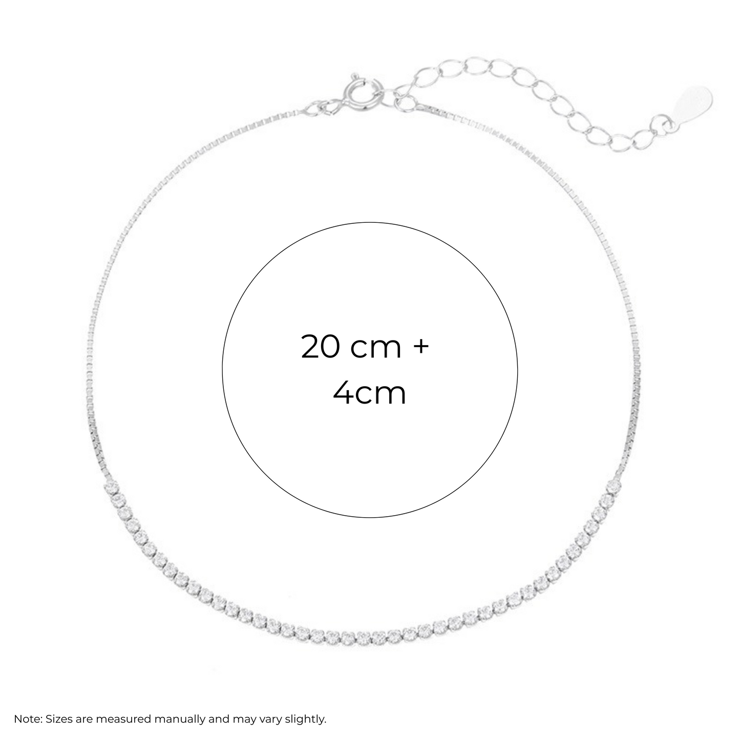 Moonlight Anklet | 925 Sterling Silver