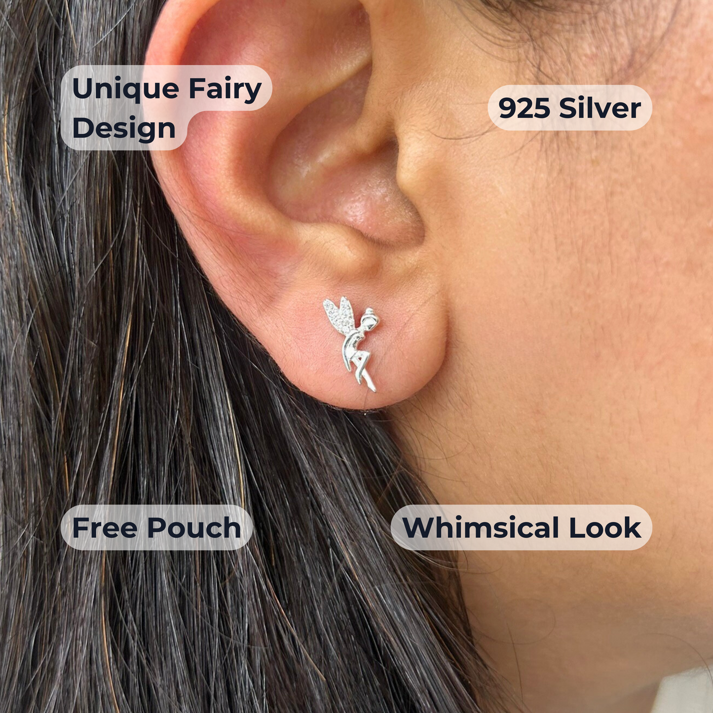 Fae Earrings | 925 Sterling Silver