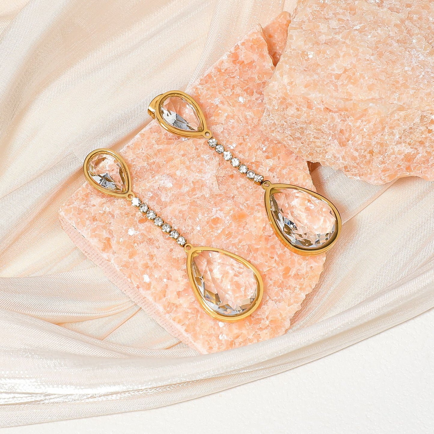 Gold Plated Earrings | Delphin Jewels