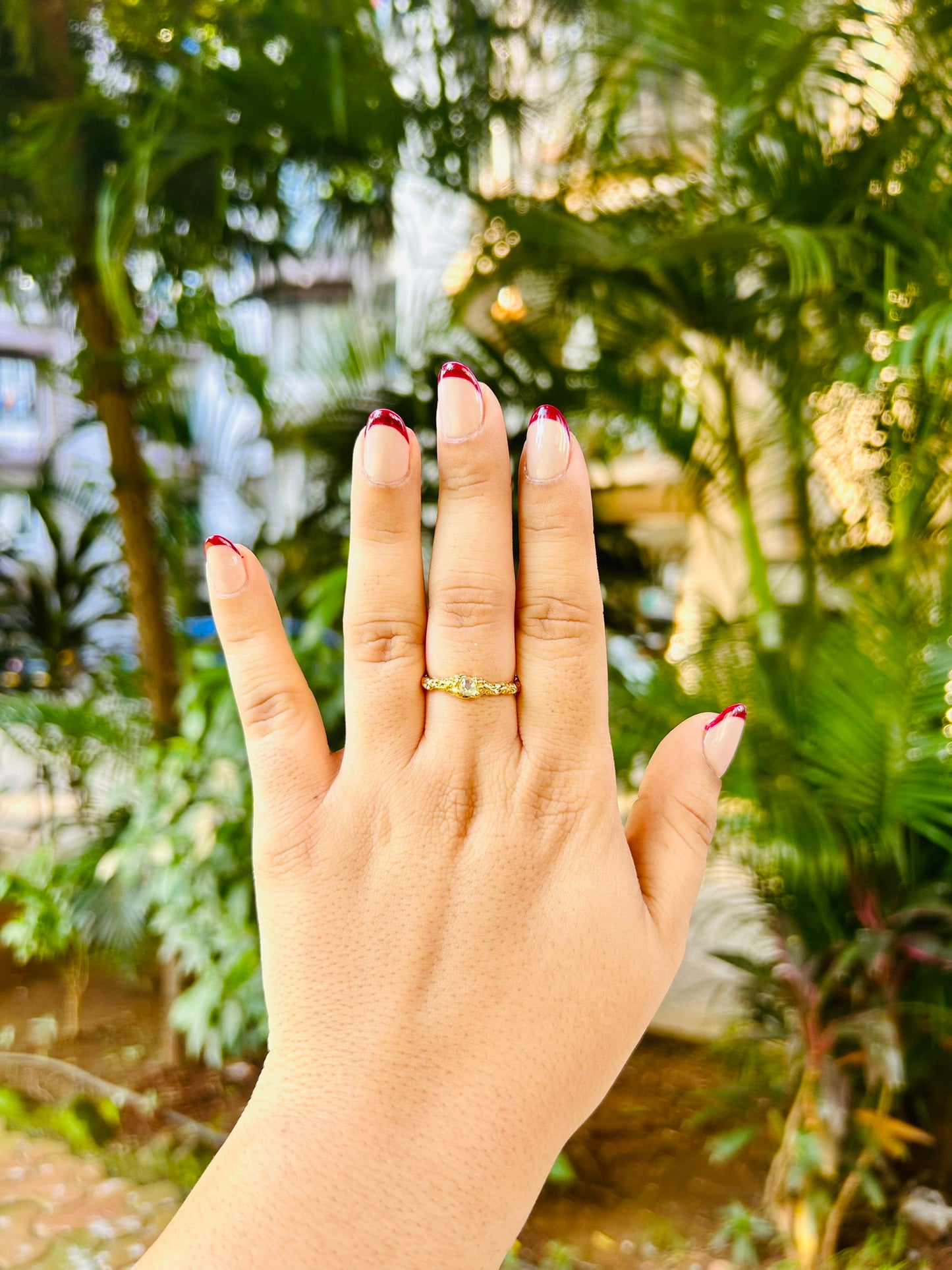 gold plated ring