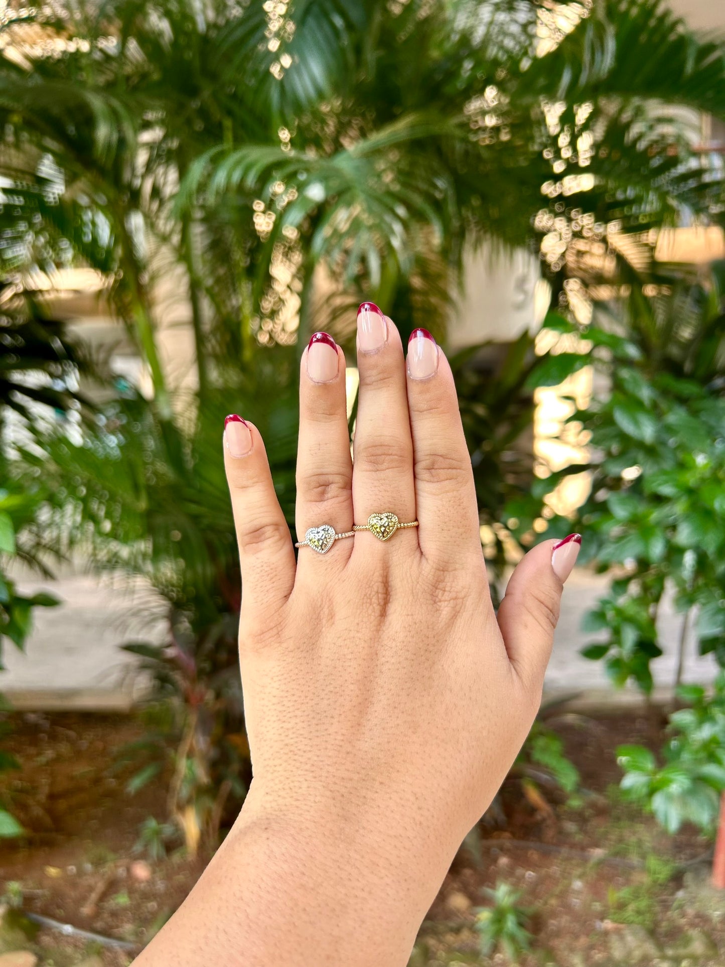 heart ring design