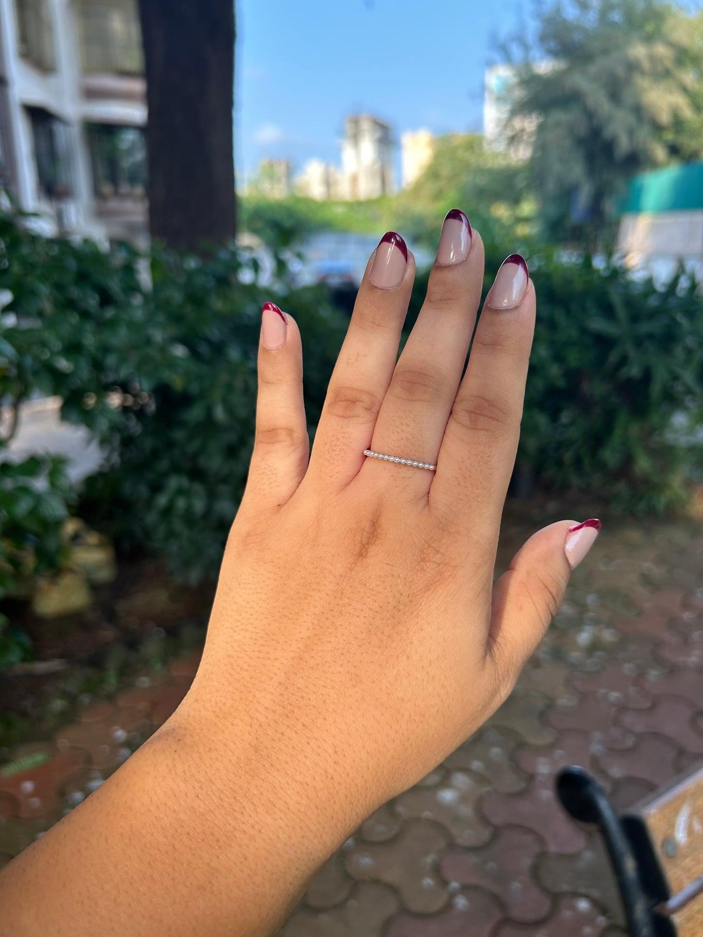 Pearl Stone Ring - Delphin Jewels