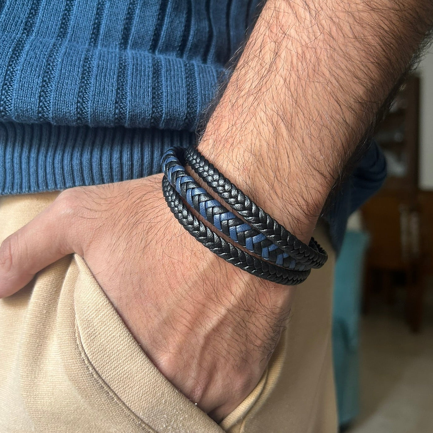 Blue Current Bracelet