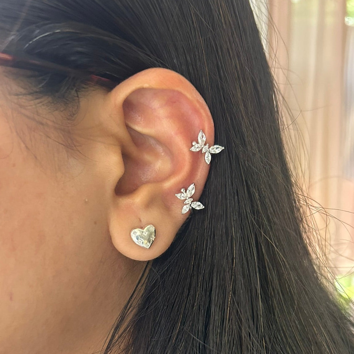 Butterfly Ear Cuff | 925 Sterling Silver