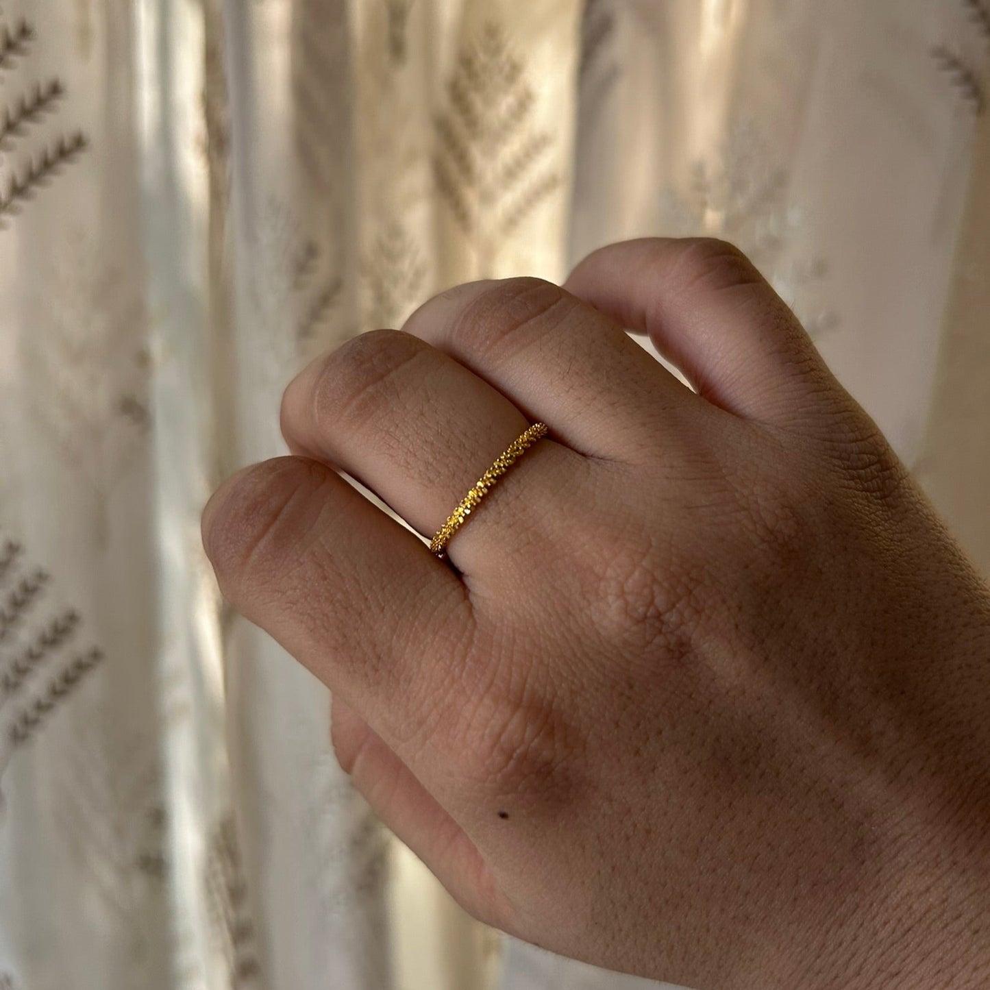 Loop Chain Ring 925 Silver