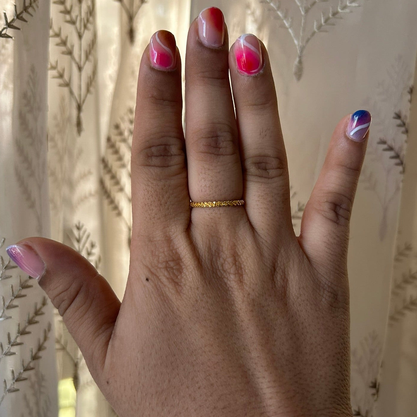 Loop Chain Ring 925 Silver