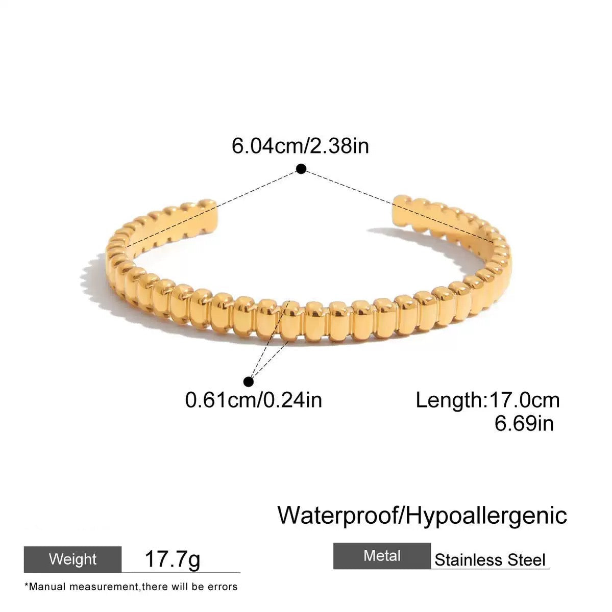 Pillars Cuff Bracelet