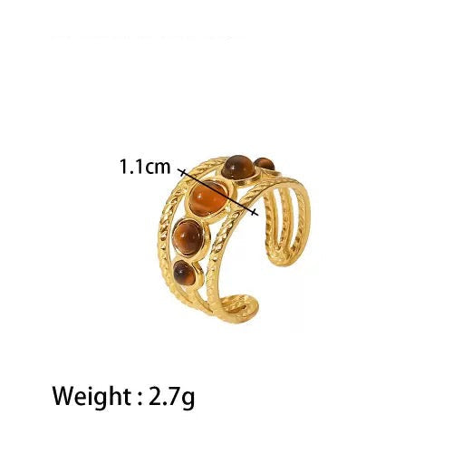Earthy Adjustable Ring