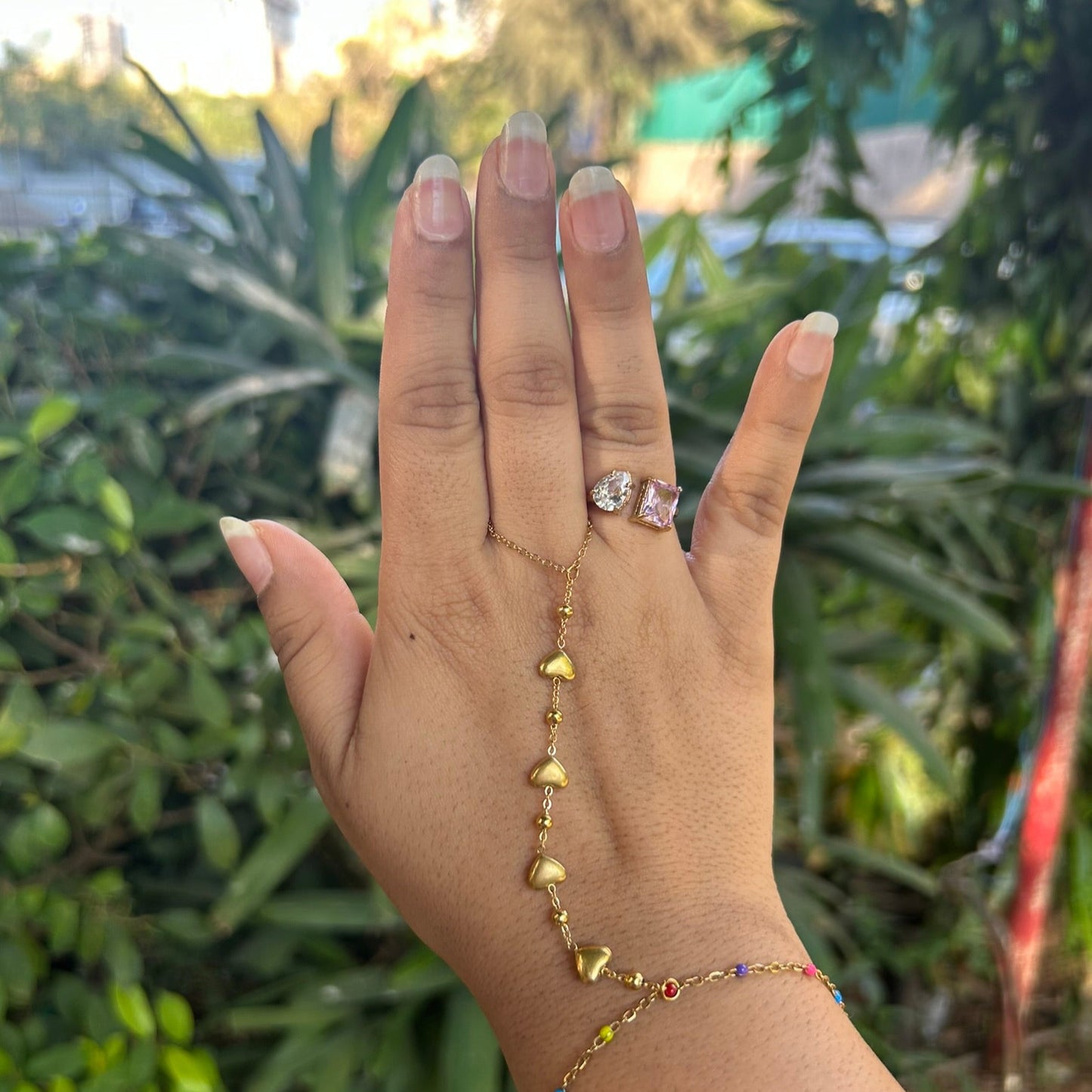Shop for Stainless Steel Gold Ring | Delphin Jewels
