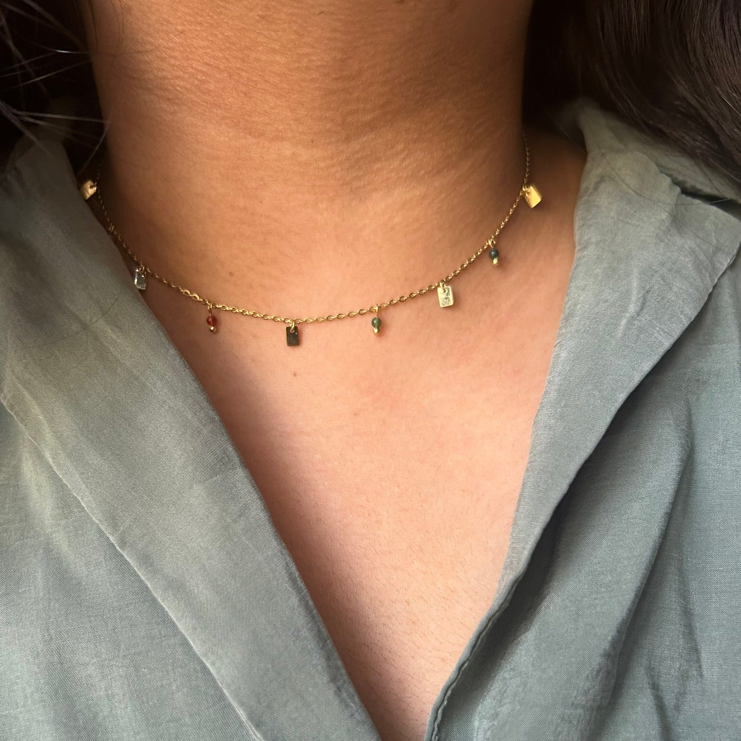 Hypoallergenic Gold Necklace | Delphin Jewels