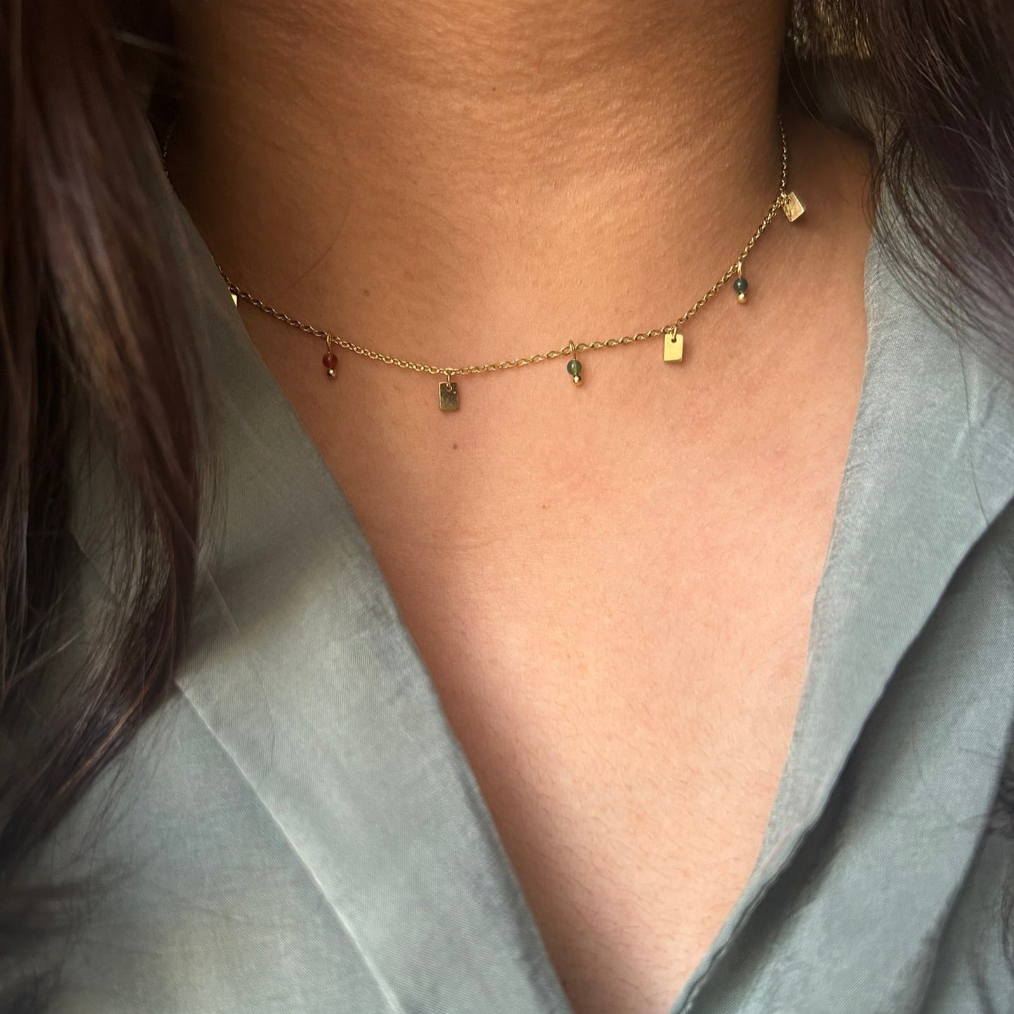 Mini Charm Necklace | Delphin Jewels