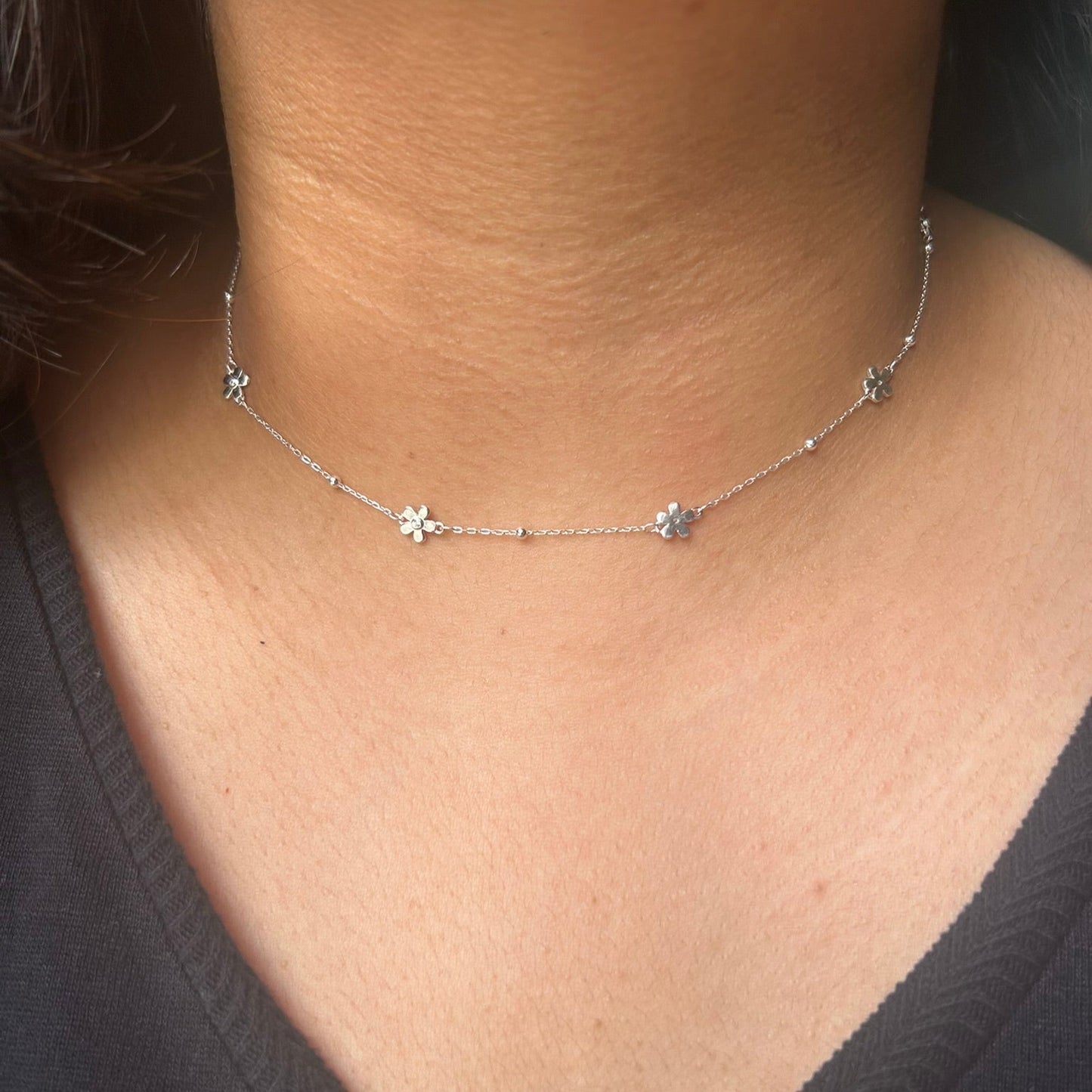 Petal’d Necklace 925 Sterling Silver