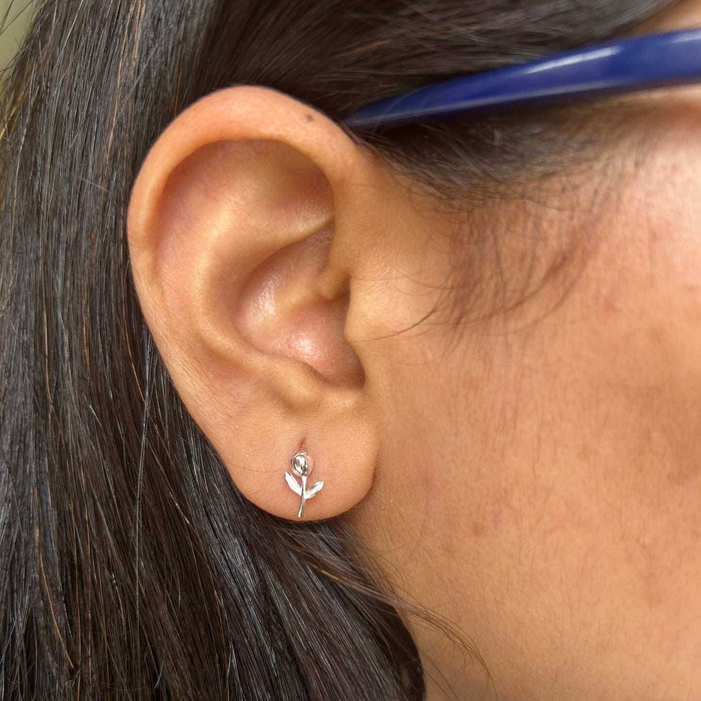 Rosebud Earrings | 925 Sterling Silver