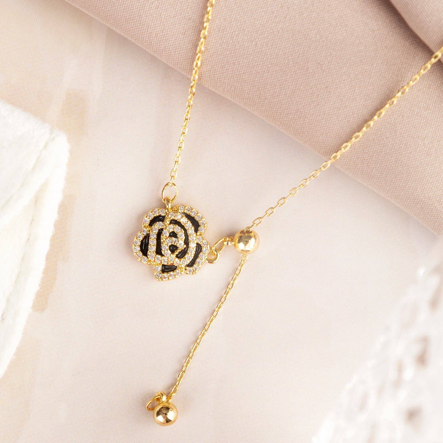 Adjustable Chain Necklace - Delphin Jewels