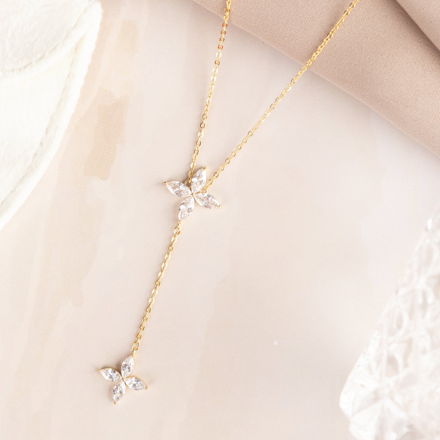 Four Petal Necklace