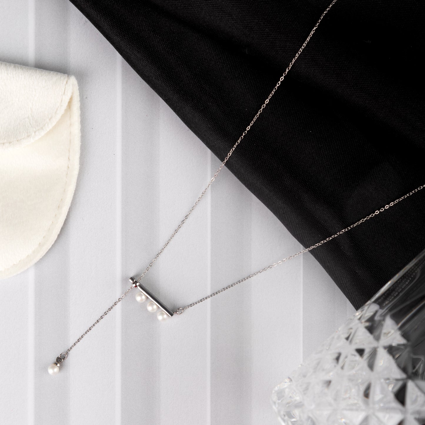 adjustable chain necklace - Delphin Jewels