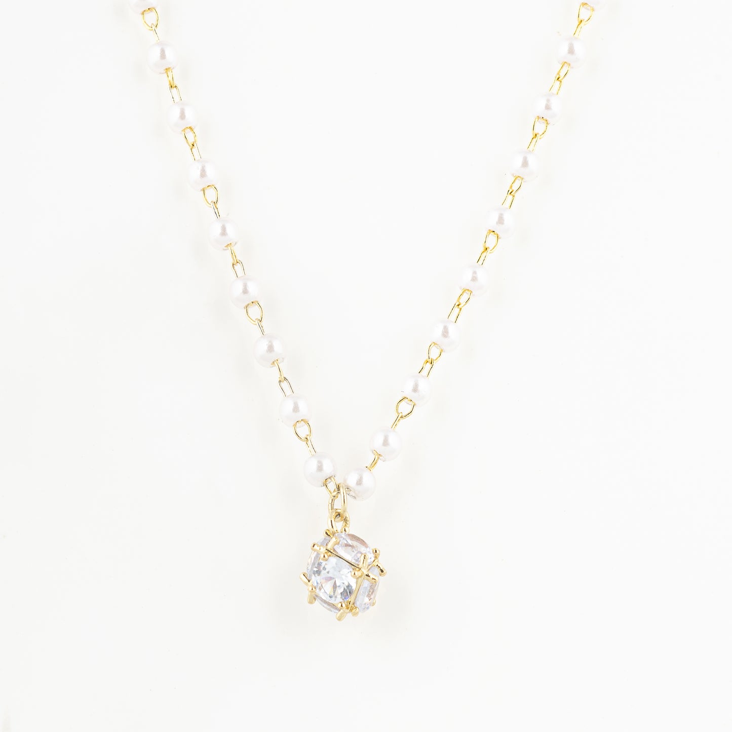 pearl chain gold