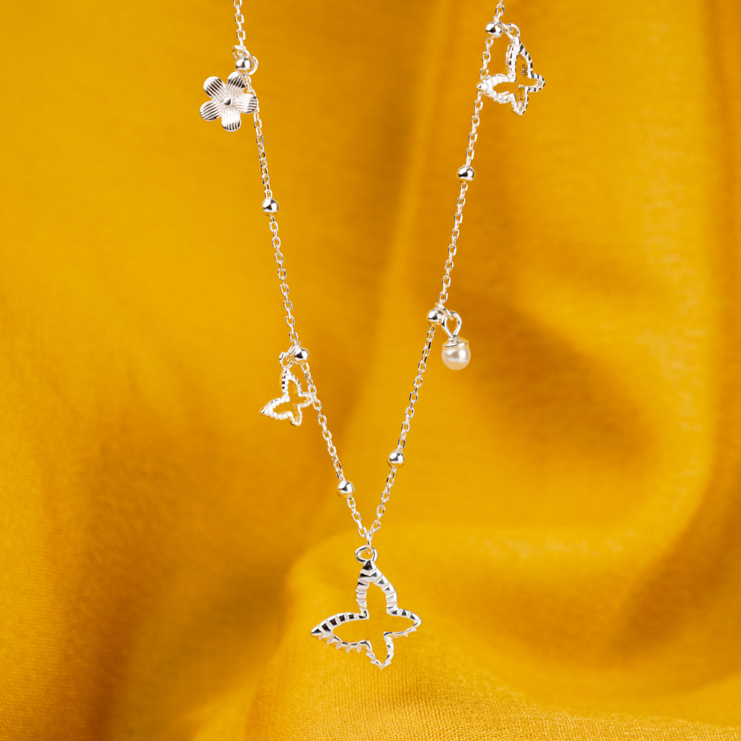 Flutter-By Necklace 925 Sterling Silver
