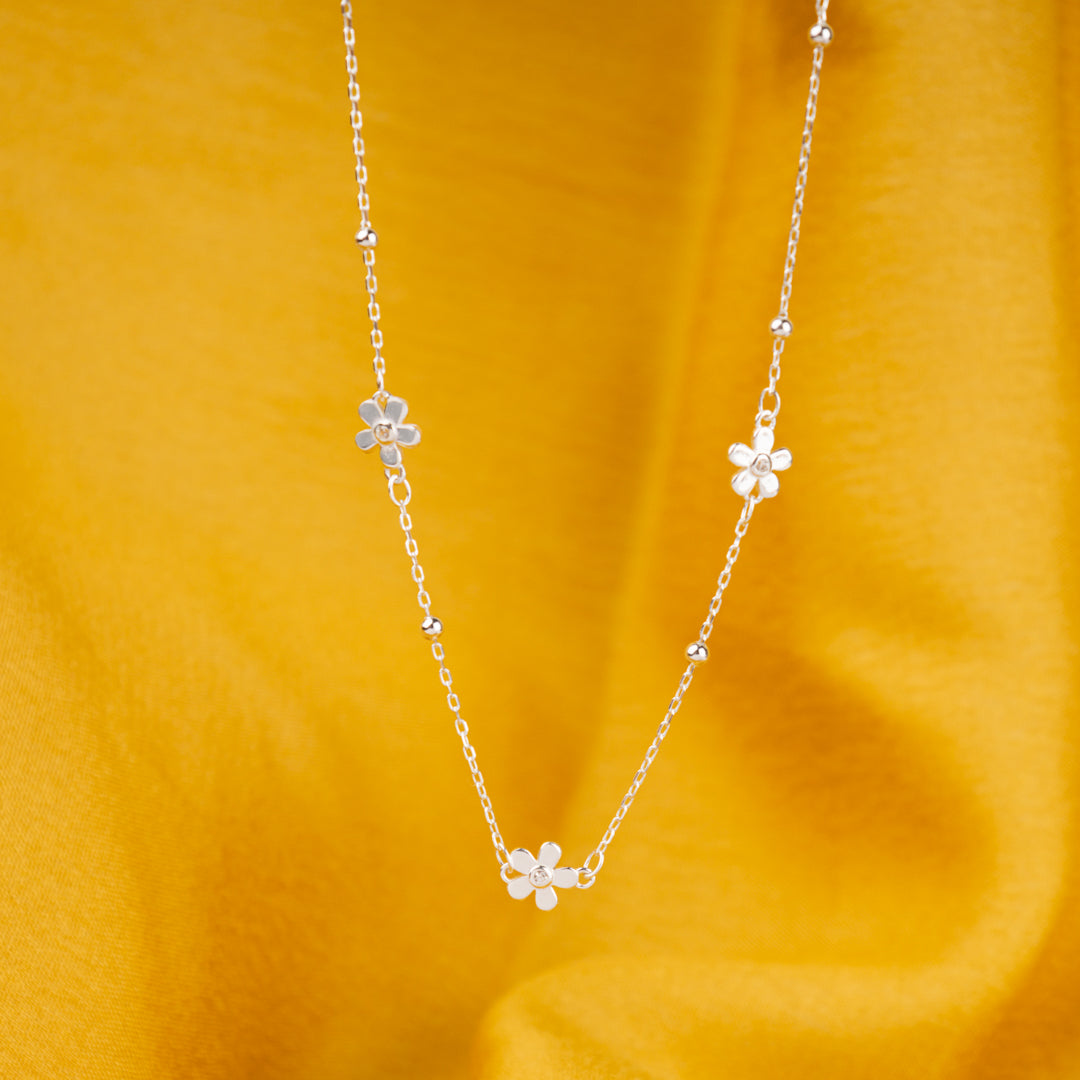 Petal’d Necklace 925 Sterling Silver