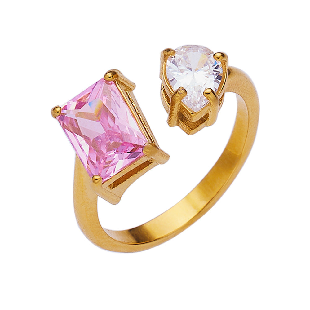 Buy Aetheria Adjustable Ring | 18k Gold Plated Jewellery | Delphin jewels