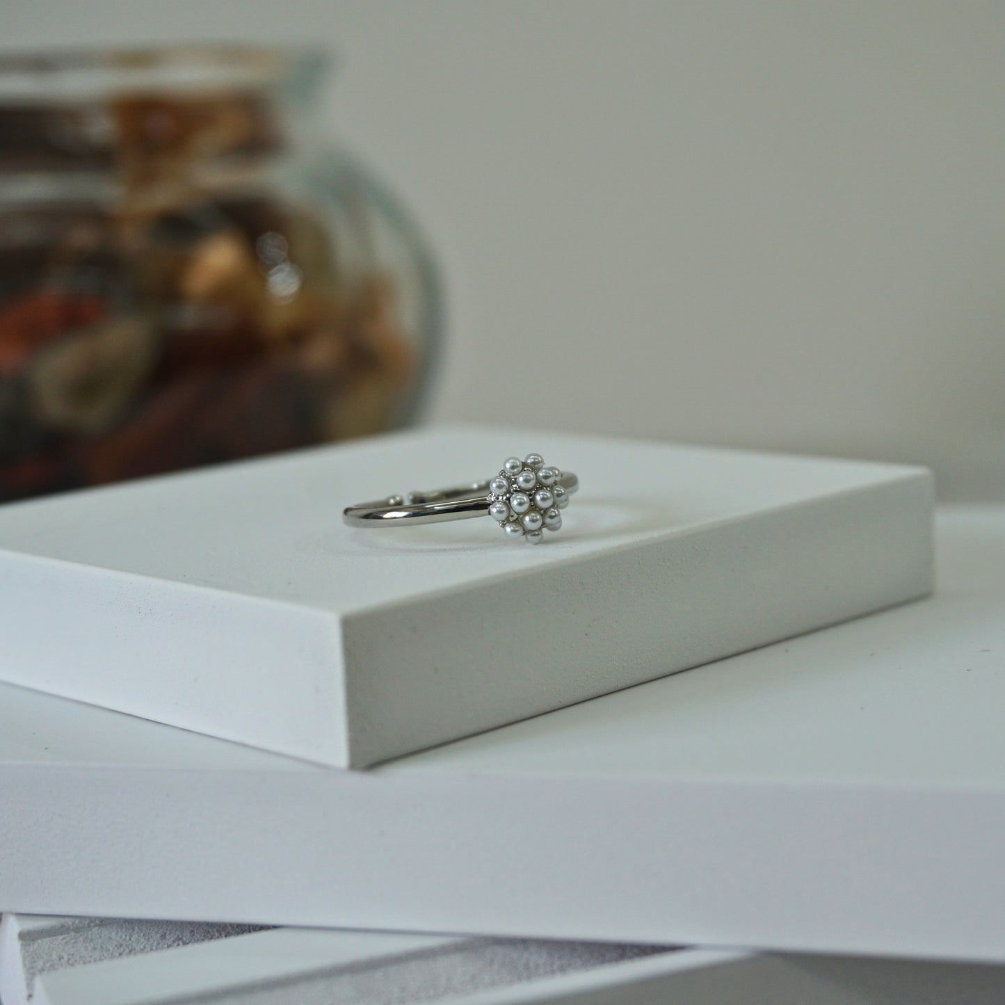 adjustable ring for woman - delphin jewels