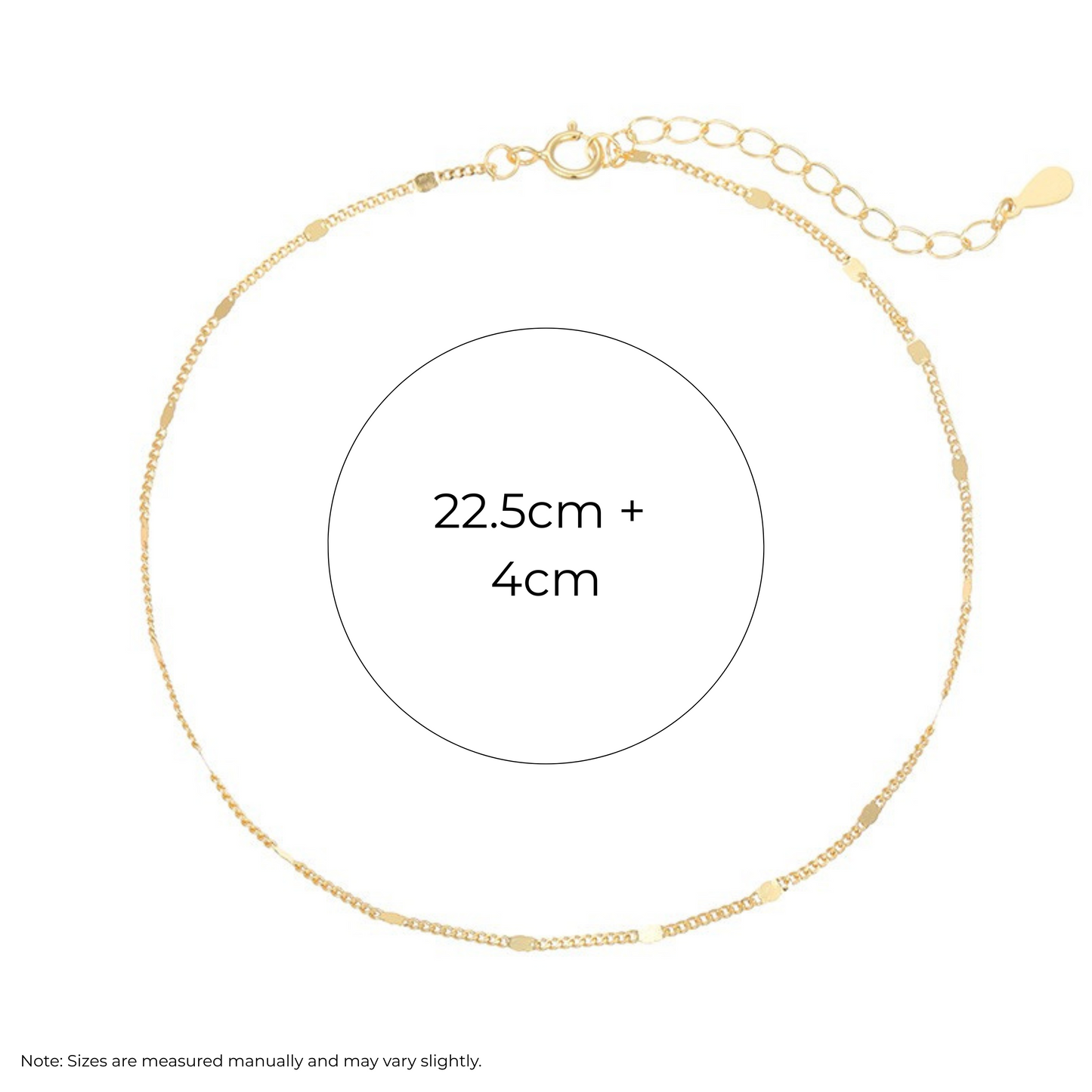 Kira Anklet | 925 Sterling Silver