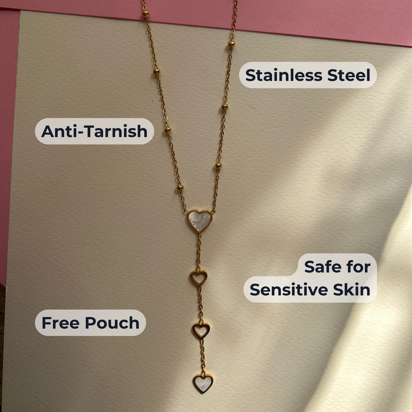 Shell Heart Necklace