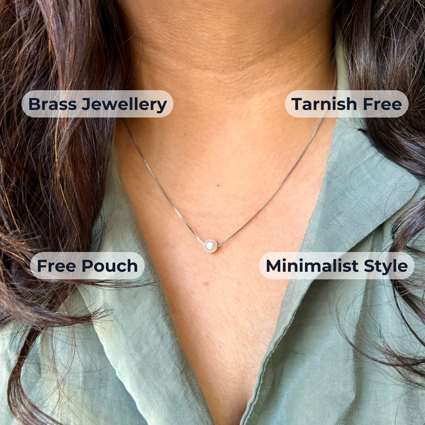 Pearl Drops Necklace