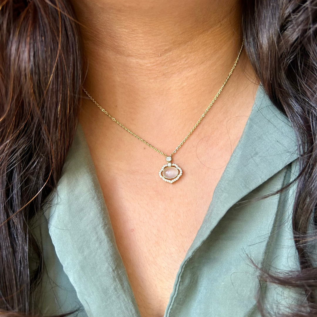 gold plated necklace set