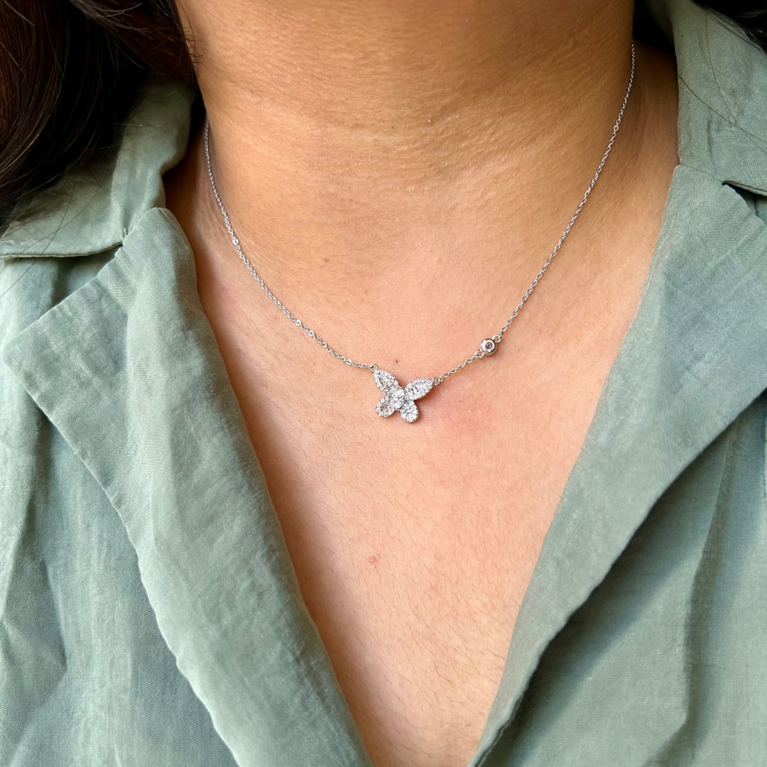butterfly necklace	