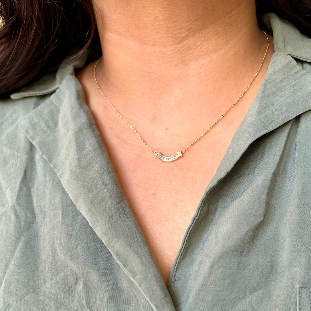 gold plated necklace