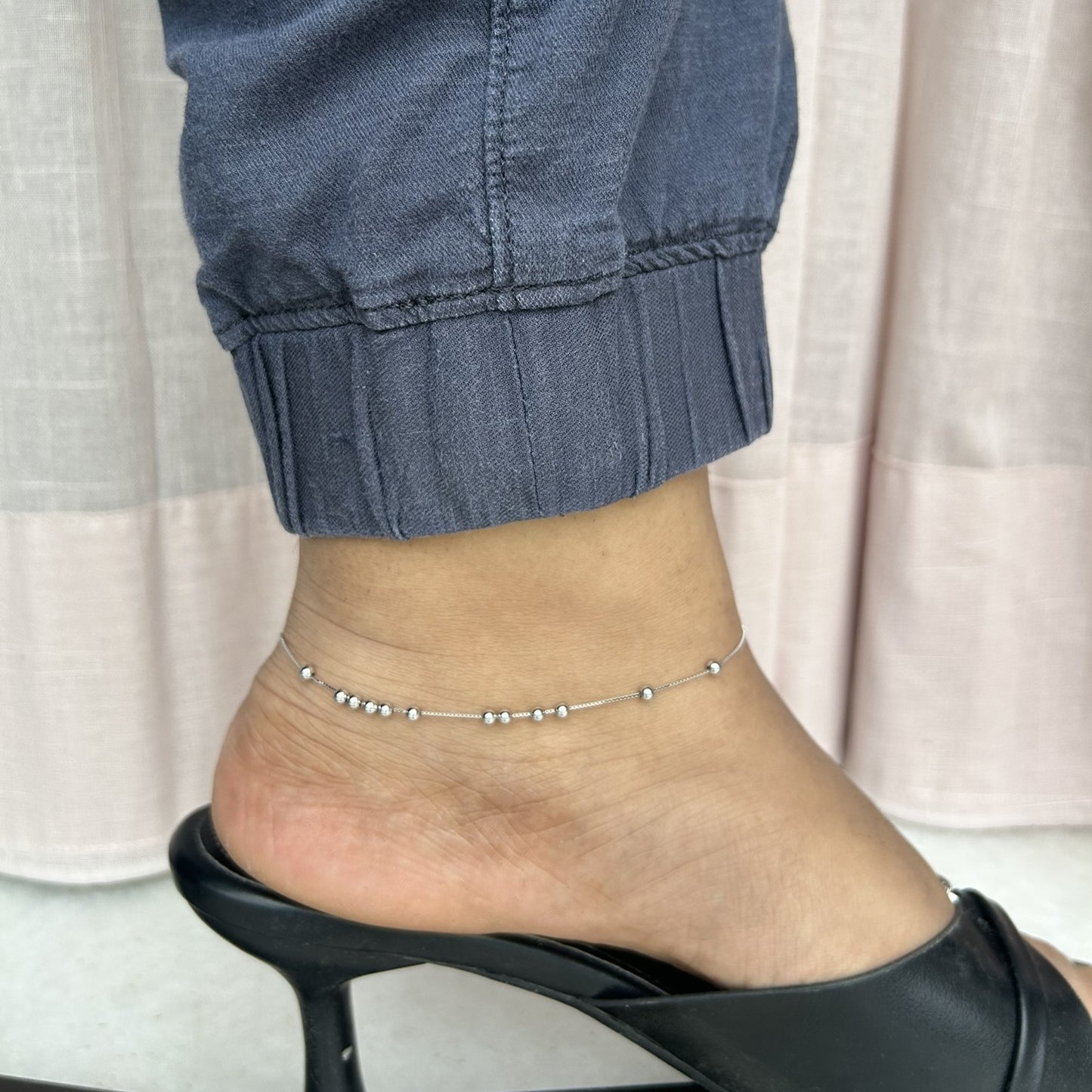 Tia Anklet | 925 Sterling Silver