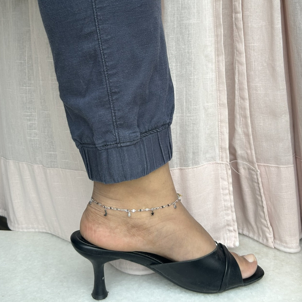 Celestial Anklet | 925 Sterling Silver
