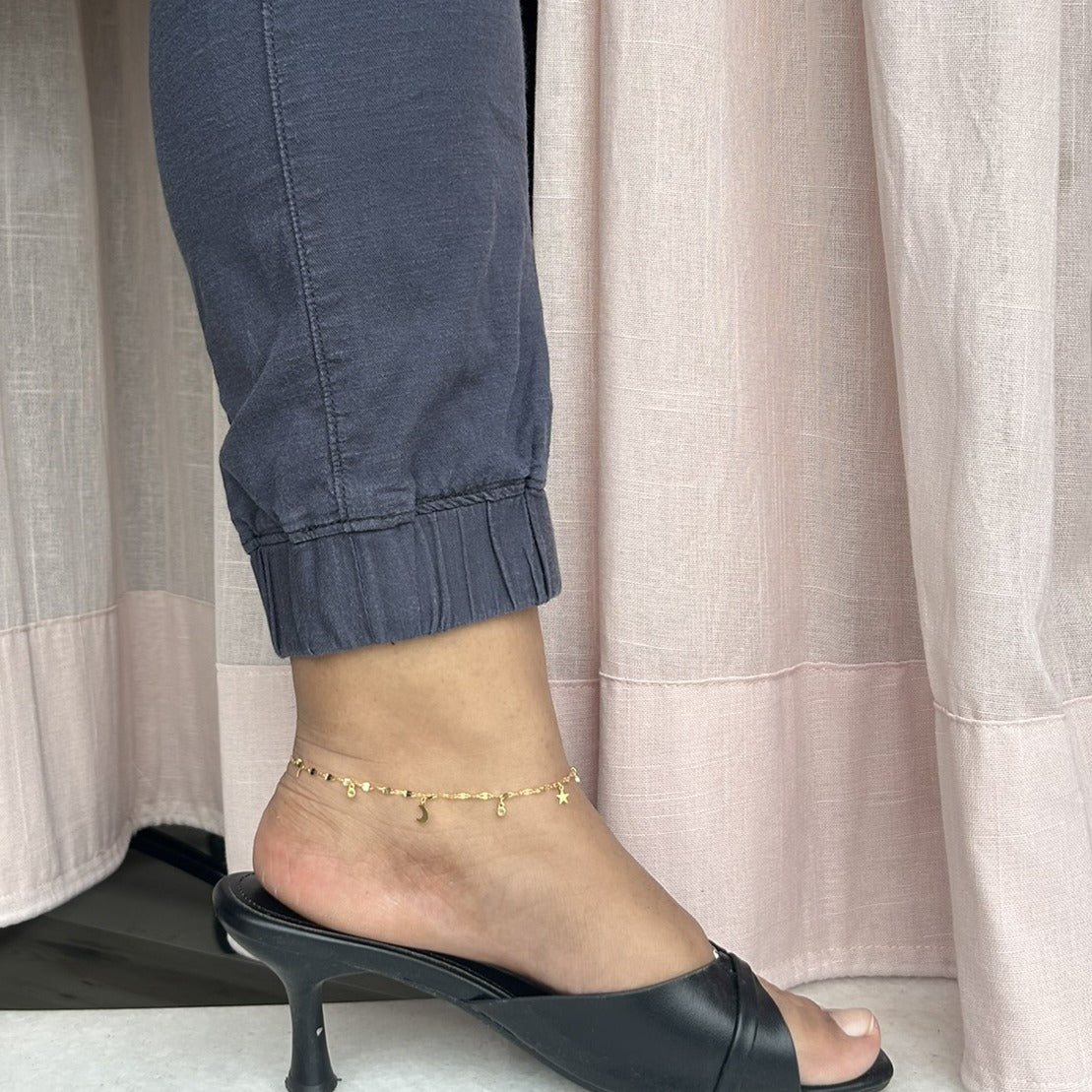 Celestial Anklet | 925 Sterling Silver