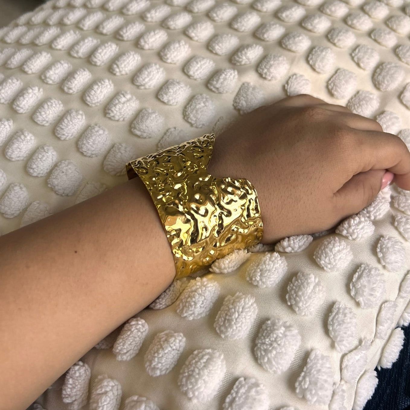 Gilded Cuff Bracelet