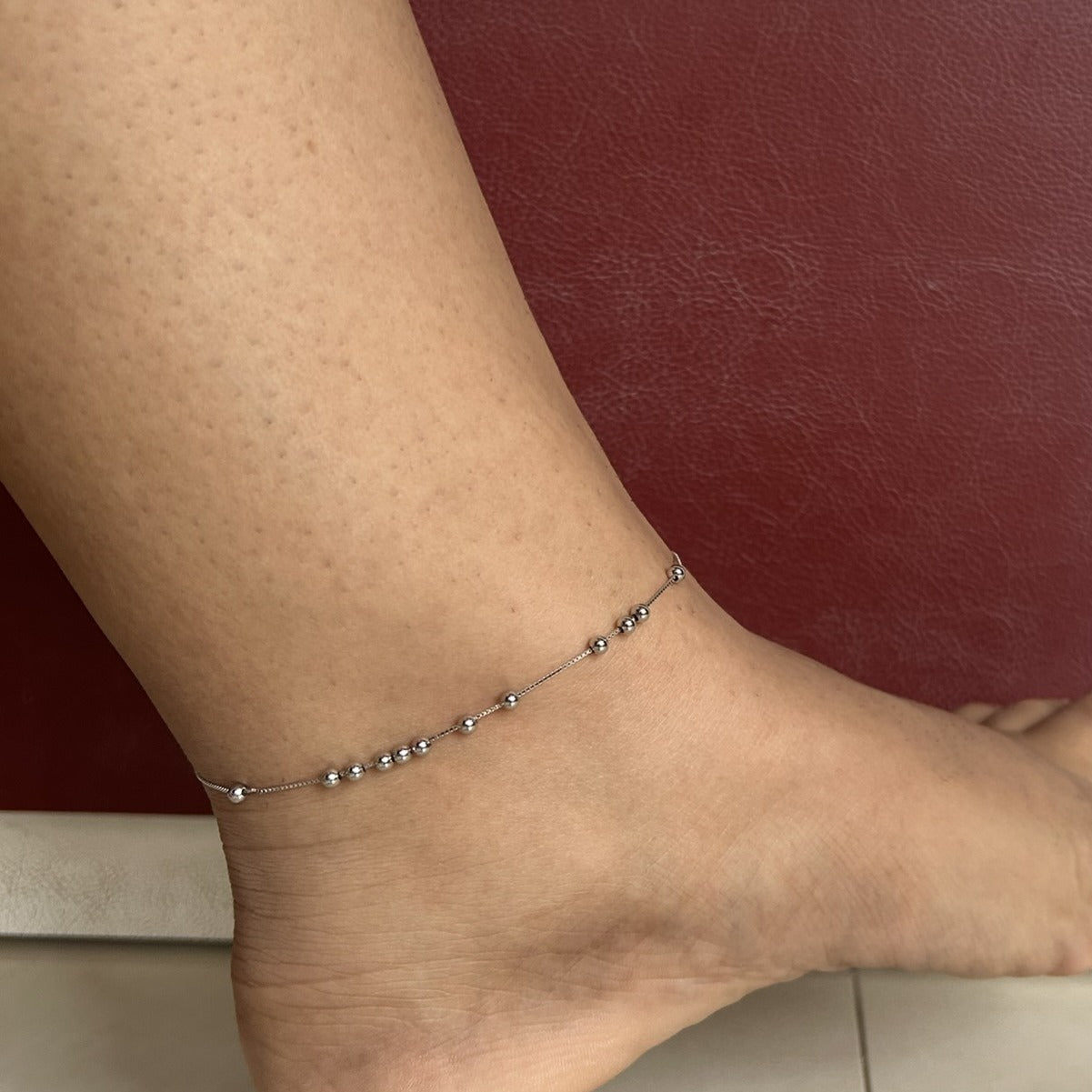 Tia Anklet | 925 Sterling Silver