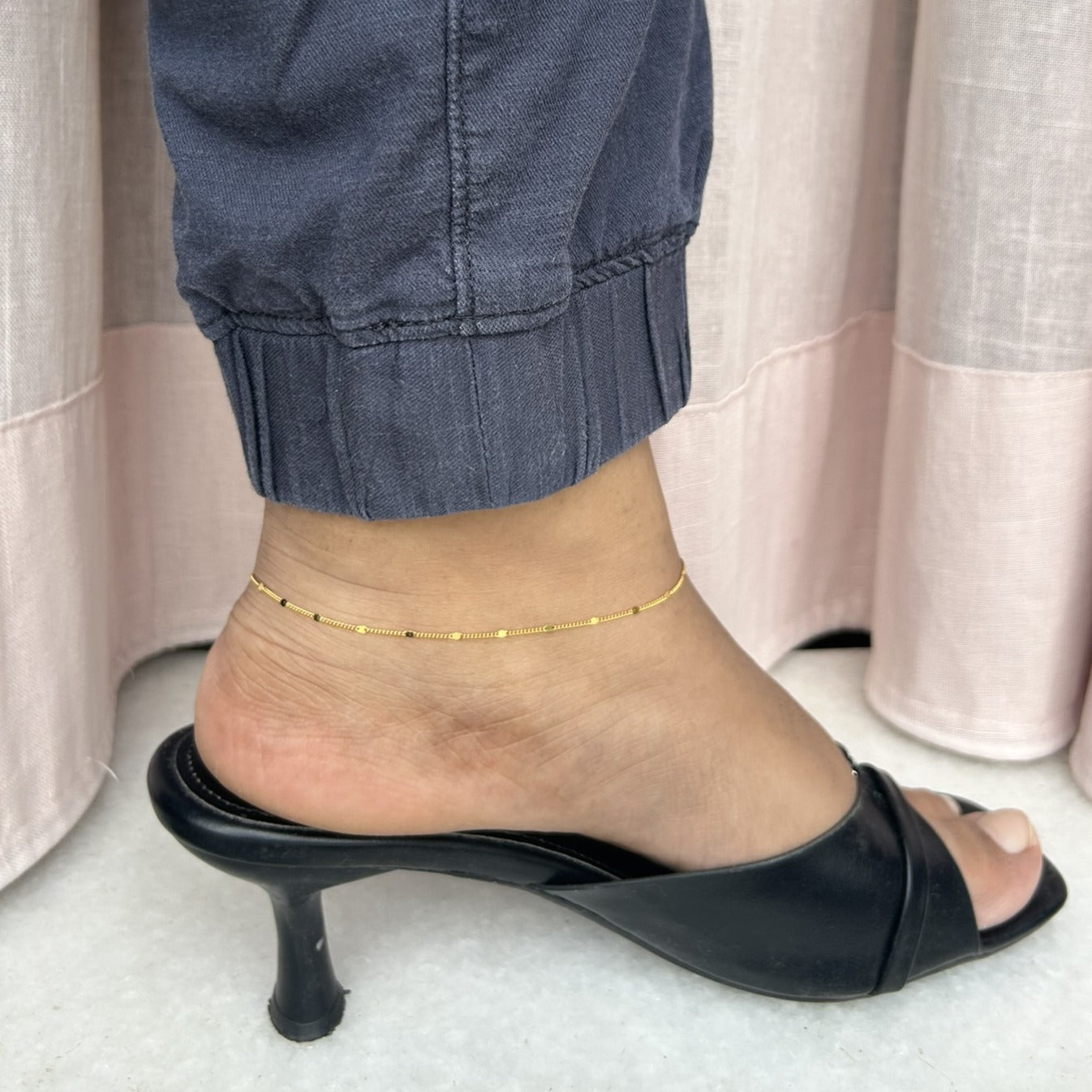 Kira Anklet | 925 Sterling Silver