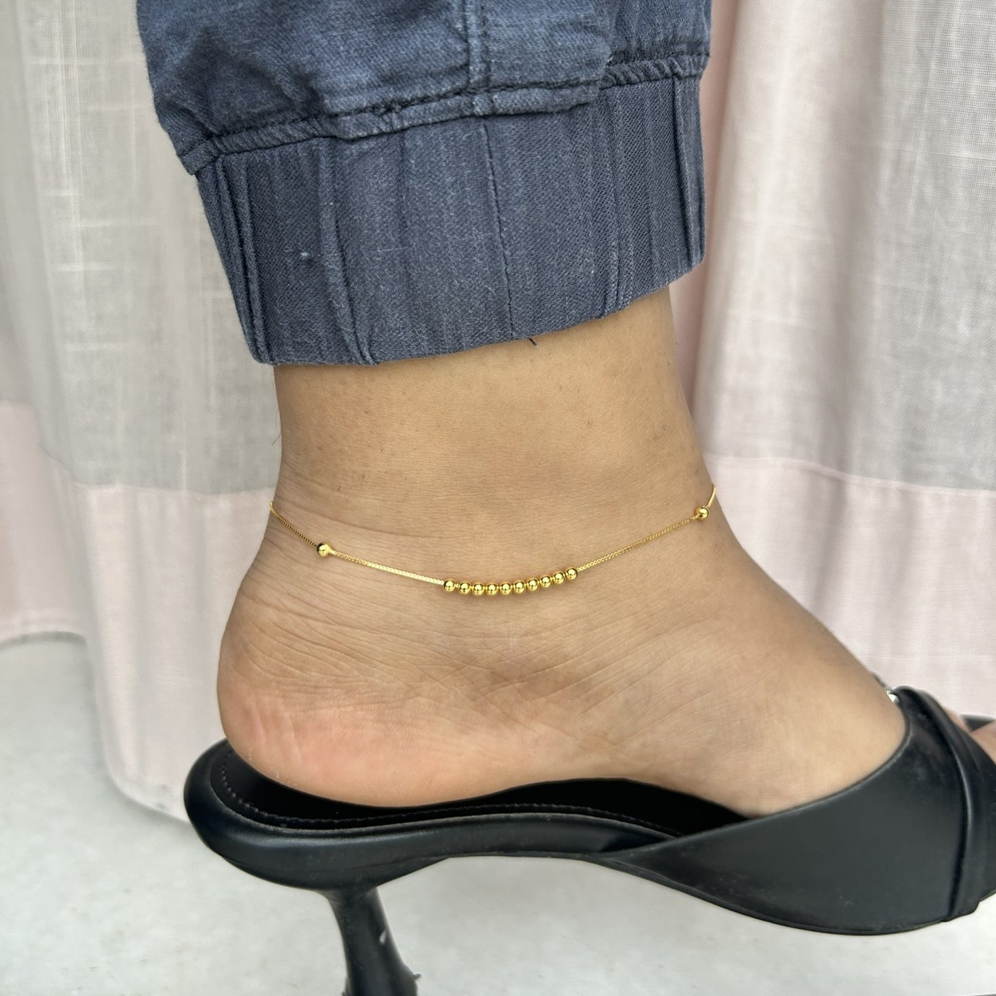 Tia Anklet | 925 Sterling Silver