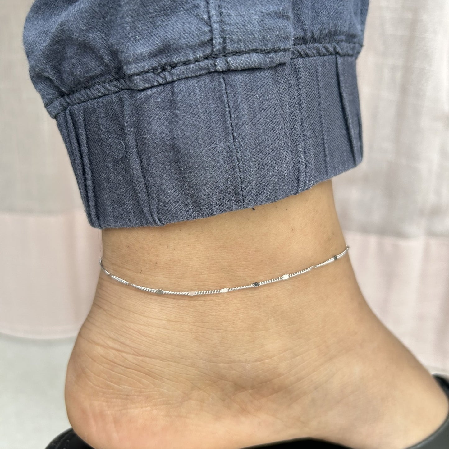 Kira Anklet | 925 Sterling Silver