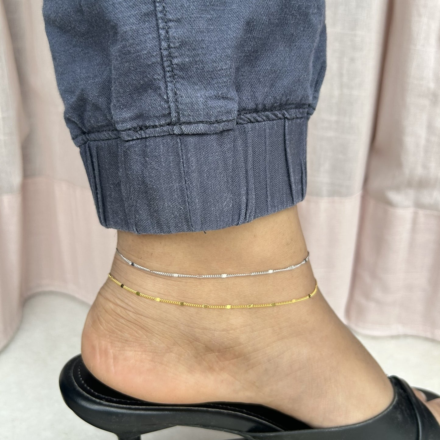 Kira Anklet | 925 Sterling Silver