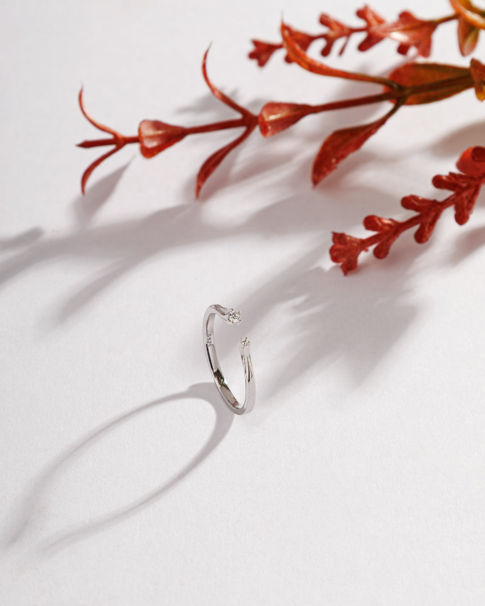 Dew Adjustable Ring | 925 Sterling Silver