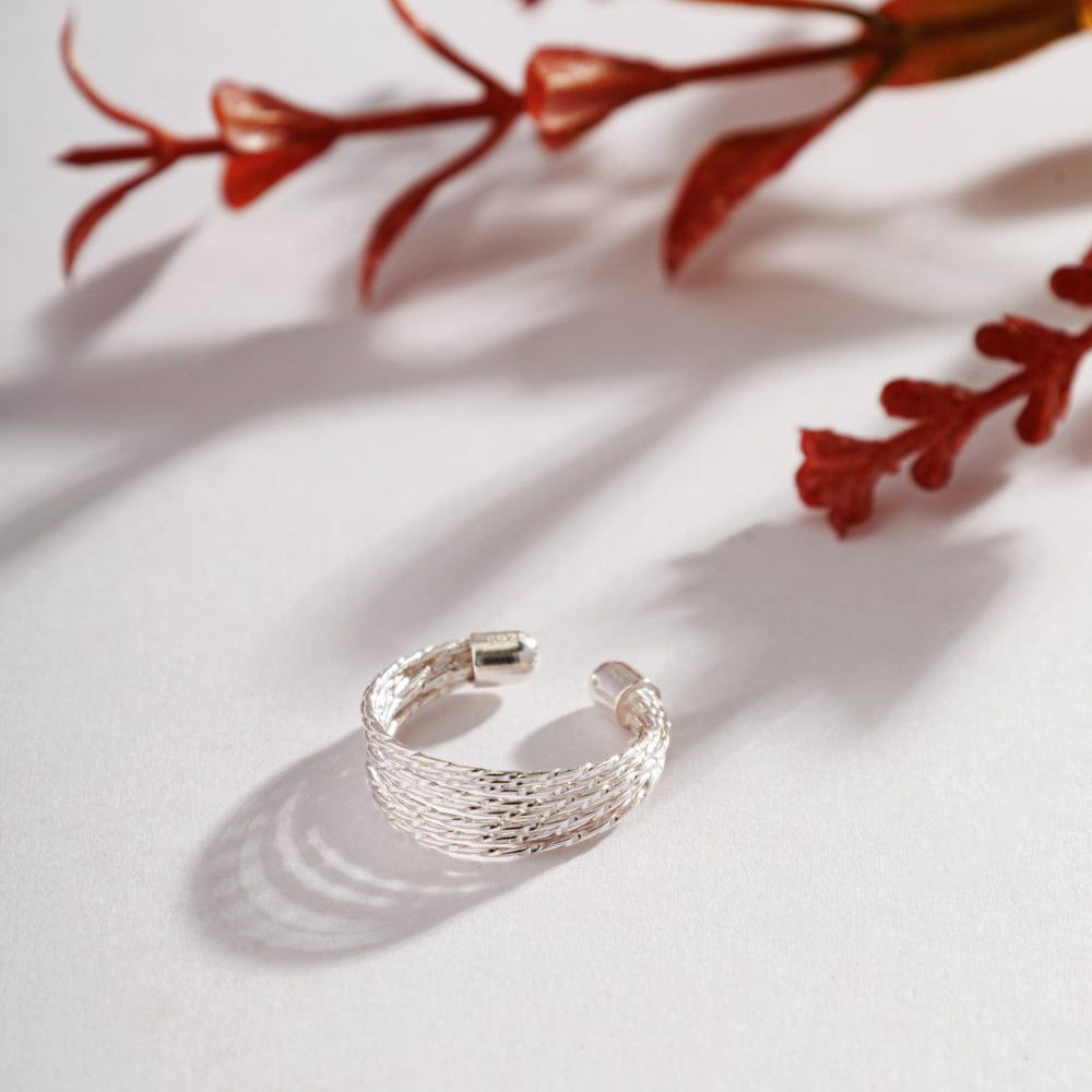 Fusion Adjustable Ring | 925 Sterling Silver