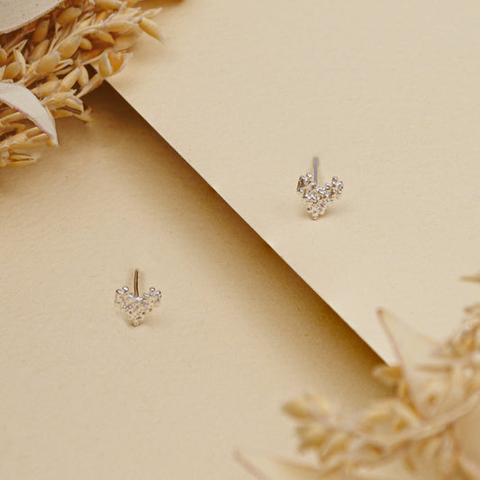 Zoya Stud Earring | 999 Silver